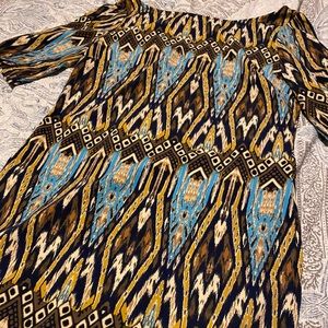 Boutique Quarter-Sleeve Mini Dress